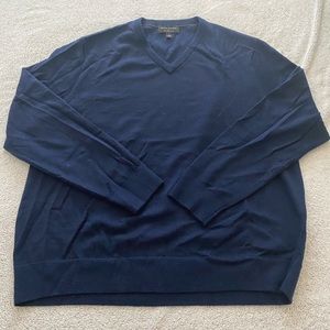 Merino wool v-neck sweater